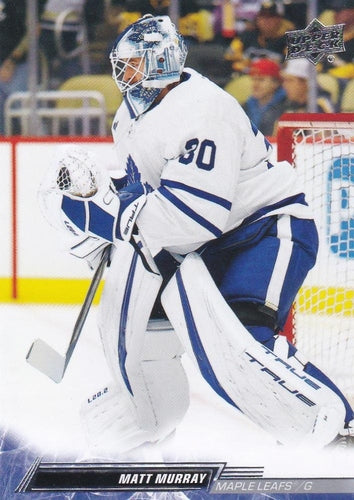 #630 Matt Murray - Toronto Maple Leafs - 2022-23 Upper Deck Hockey