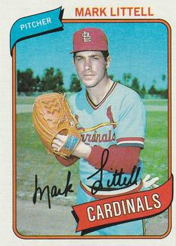 #631 Mark Littell - St. Louis Cardinals - 1980 Topps Baseball