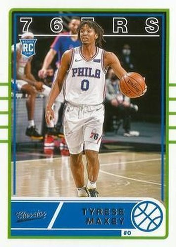 #631 Tyrese Maxey - Philadelphia 76ers - 2020-21 Panini Chronicles Basketball
