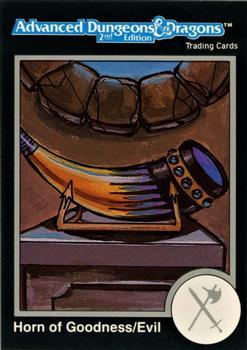 #632 Horn of Goodness / Evil - 1991 TSR Advanced Dungeons & Dragons - Silver