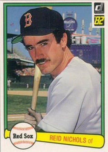 #632 Reid Nichols - Boston Red Sox - 1982 Donruss Baseball