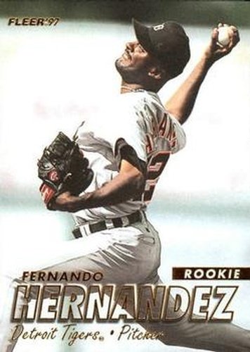#633 Fernando Hernandez - Detroit Tigers - 1997 Fleer Baseball