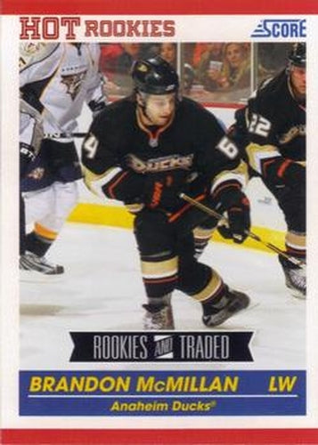 #634 Brandon McMillan - Anaheim Ducks - 2010-11 Score Hockey