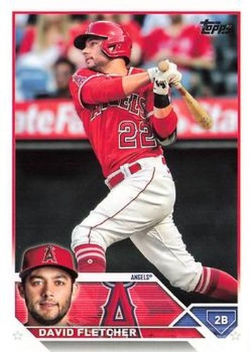 #636 David Fletcher - Los Angeles Angels - 2023 Topps Baseball