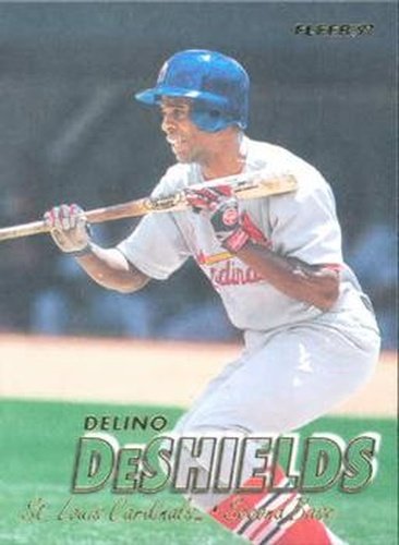 #636 Delino DeShields - St. Louis Cardinals - 1997 Fleer Baseball