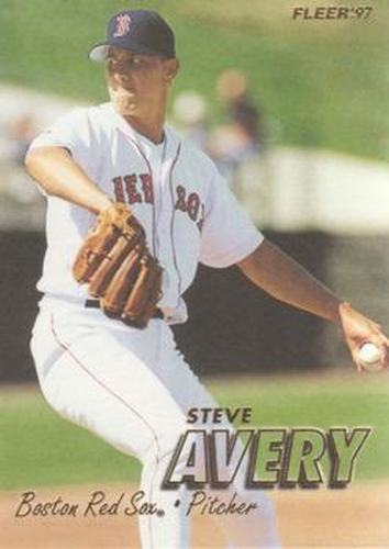 #637 Steve Avery - Boston Red Sox - 1997 Fleer Baseball
