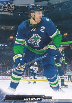#639 Luke Schenn - Vancouver Canucks - 2022-23 Upper Deck Hockey