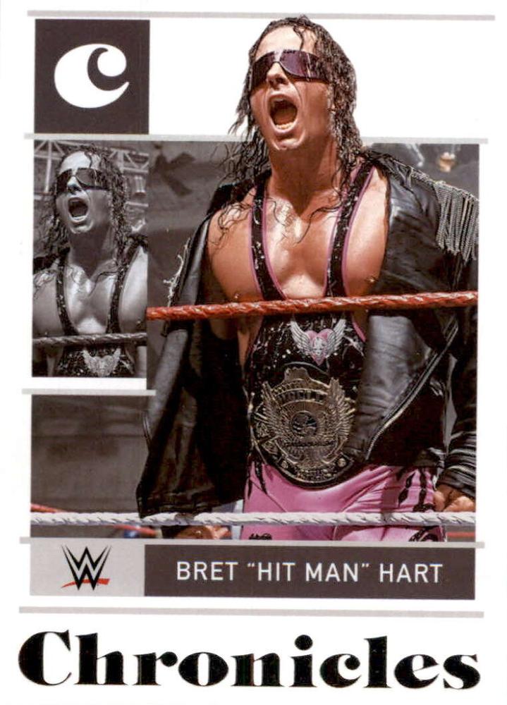 #63 Bret "Hit Man" Hart - 2022 Panini Chronicles WWE Wrestling