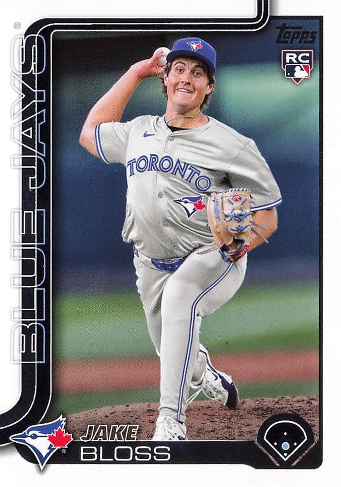 #63 Jake Bloss - Toronto Blue Jays - 2025 Topps Baseball