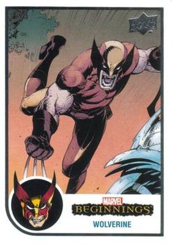 #63 Wolverine - 2022 Upper Deck Marvel Beginnings