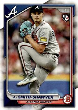 #63 AJ Smith-Shawver - Atlanta Braves - 2024 Bowman Baseball