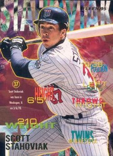 #U-63 Scott Stahoviak - Minnesota Twins - 1995 Fleer Update Baseball