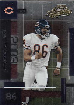 #63 Marty Booker - Chicago Bears - 2003 Playoff Absolute Memorabilia Football
