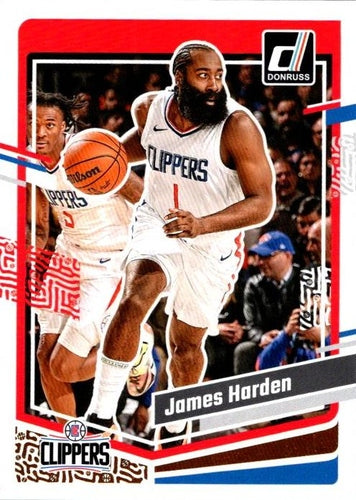 #63 James Harden - Los Angeles Clippers - 2023-24 Donruss Basketball