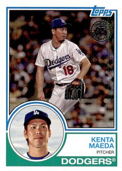 #83-63 Kenta Maeda - Los Angeles Dodgers - 2018 Topps - 1983 Topps Baseball 35th Anniversary Baseball