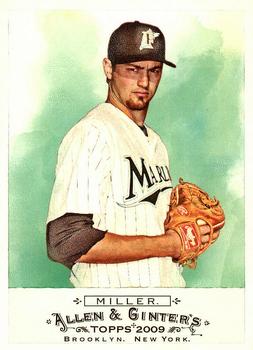 #63 Andrew Miller - Florida Marlins - 2009 Topps Allen & Ginter Baseball