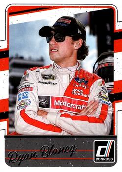 #63 Ryan Blaney - Wood Brothers Racing - 2017 Donruss Racing