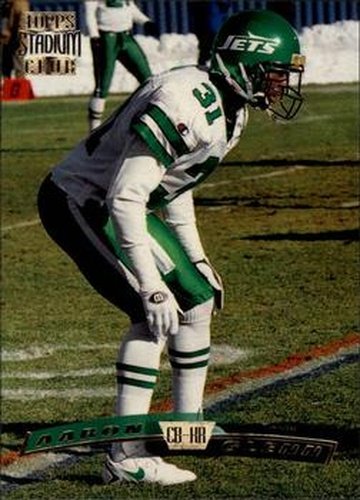 #63 Aaron Glenn - New York Jets - 1996 Stadium Club Football