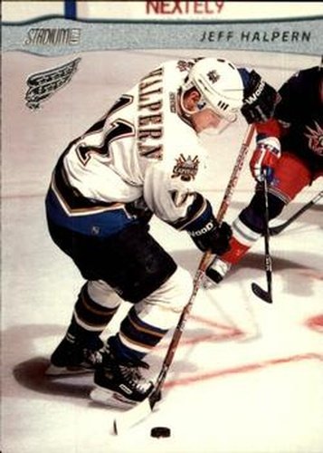 #63 Jeff Halpern - Washington Capitals - 2001-02 Stadium Club Hockey