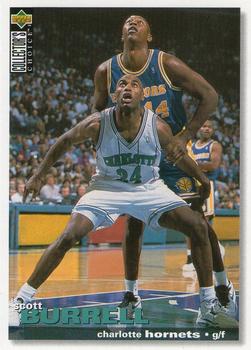 #63 Scott Burrell - Charlotte Hornets - 1995-96 Collector's Choice Basketball