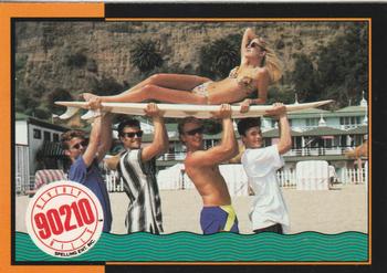 #63 Trivia Question #28 QQ - 1991 Topps Beverly Hills 90210