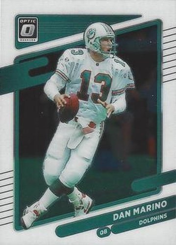 #63 Dan Marino - Miami Dolphins - 2021 Donruss Optic Football
