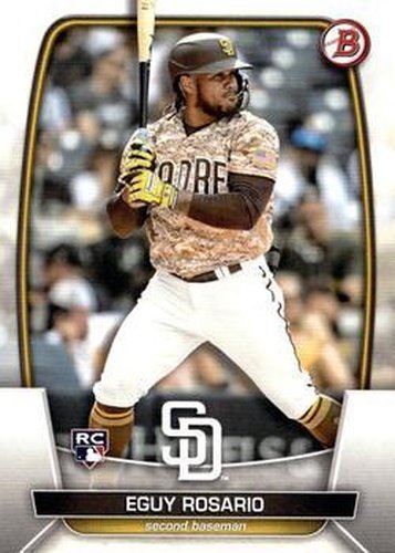 #63 Eguy Rosario - San Diego Padres - 2023 Bowman Baseball