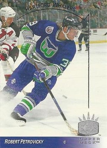#63 Robert Petrovicky - Hartford Whalers - 1993-94 Upper Deck - SP Hockey