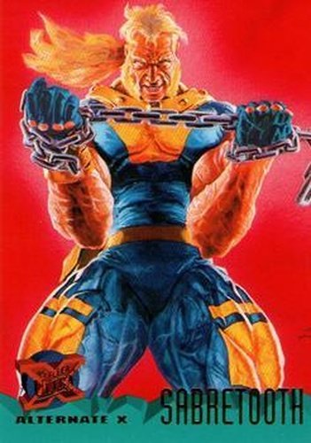 #63 Sabretooth - 1995 Fleer Ultra X-Men