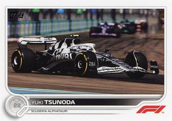 #63 Yuki Tsunoda - Scuderia AlphaTauri - 2022 Topps Formula 1 Racing