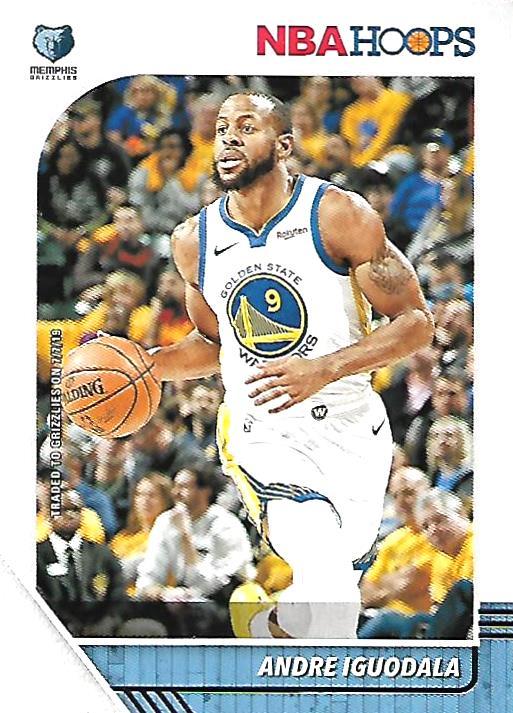#63 Andre Iguodala - Memphis Grizzlies - 2019-20 Hoops Basketball