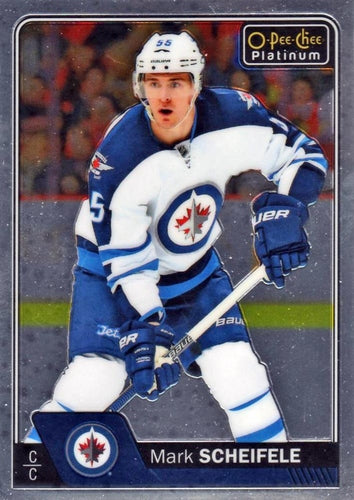 #63 Mark Scheifele - Winnipeg Jets - 2016-17 O-Pee-Chee Platinum Hockey