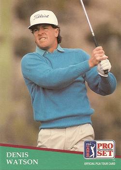 #63 Denis Watson - 1991 Pro Set PGA Tour Golf