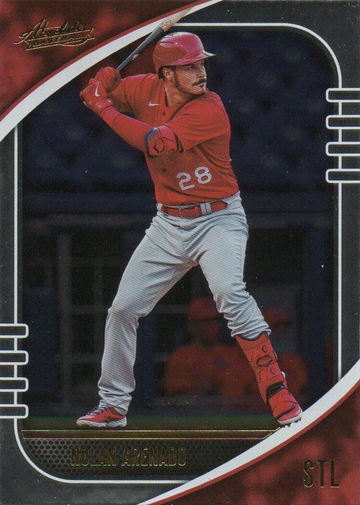 #63 Nolan Arenado - St. Louis Cardinals - 2021 Panini Absolute Baseball