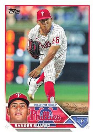 #642 Ranger Suárez - Philadelphia Phillies - 2023 Topps Baseball