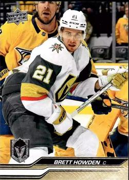 #645 Brett Howden - Vegas Golden Knights - 2023-24 Upper Deck Hockey