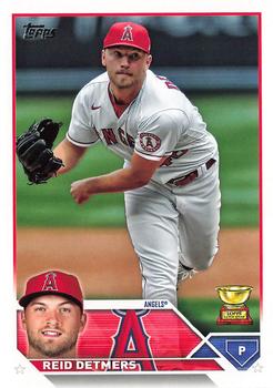 #645 Reid Detmers - Los Angeles Angels - 2023 Topps Baseball