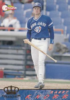 #645 Randy Knorr - Toronto Blue Jays - 1994 Pacific Baseball