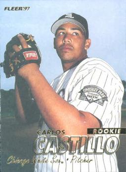 #645 Carlos Castillo - Chicago White Sox - 1997 Fleer Baseball