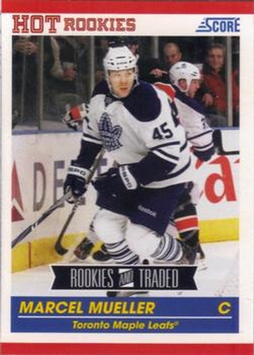 #649 Marcel Mueller - Toronto Maple Leafs - 2010-11 Score Hockey