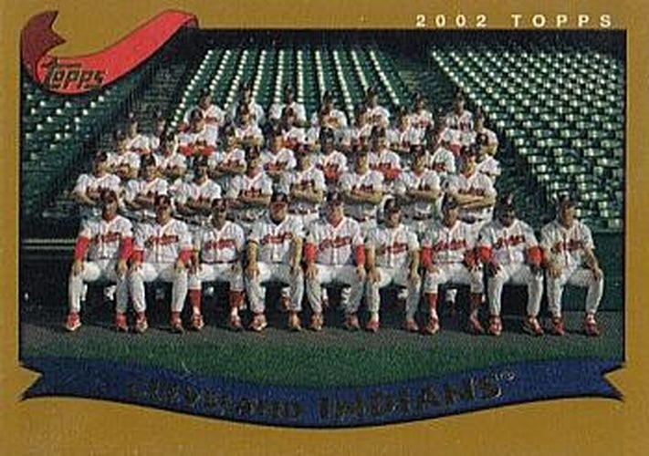 #649 Cleveland Indians - Cleveland Indians - 2002 Topps Baseball