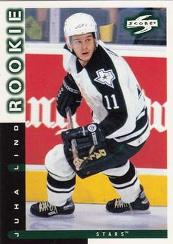 #64 Juha Lind - Dallas Stars - 1997-98 Score Hockey