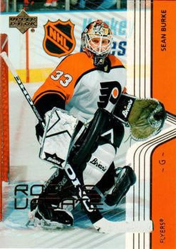 #64 Sean Burke - Philadelphia Flyers - 2003-04 Upper Deck Rookie Update Hockey