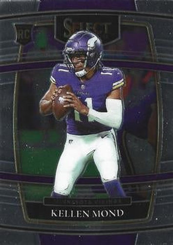 #64 Kellen Mond - Minnesota Vikings - 2021 Panini Select Football