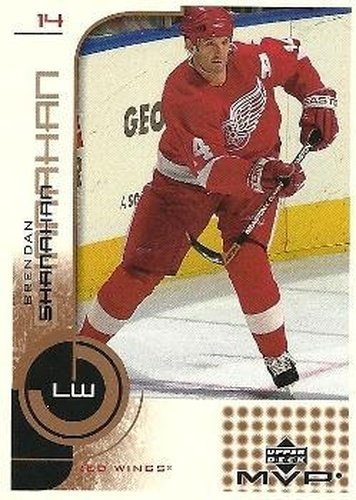 #64 Brendan Shanahan - Detroit Red Wings - 2002-03 Upper Deck MVP Hockey