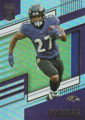 #64 J.K. Dobbins - Baltimore Ravens - 2022 Donruss Elite Football