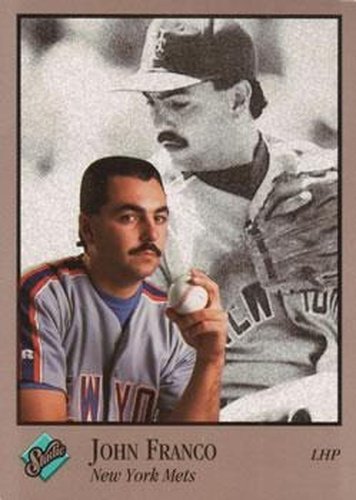 #64 John Franco - New York Mets - 1992 Studio Baseball