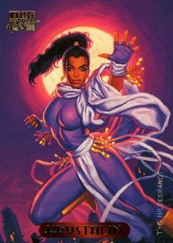 #64 Krystalin - 1994 Fleer Marvel Masterpieces Hildebrandt Brothers