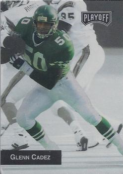 #64 Glenn Cadrez - New York Jets - 1993 Playoff Football