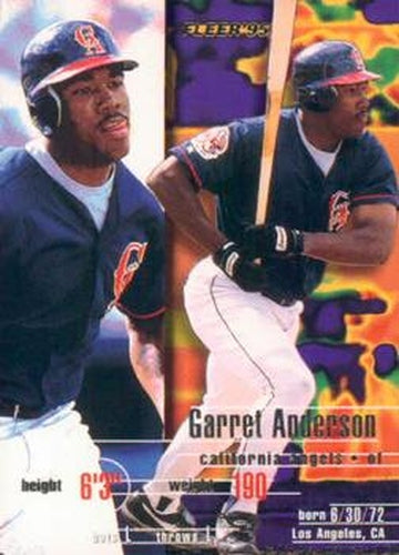 #U-64 Garret Anderson - California Angels - 1995 Fleer Update Baseball